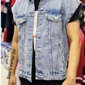 Winter collection for men denim jaket Medium Blue