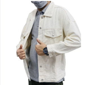 Slim Men Denim Jeans Jacket Men Clothes Cowboy Male Jacket